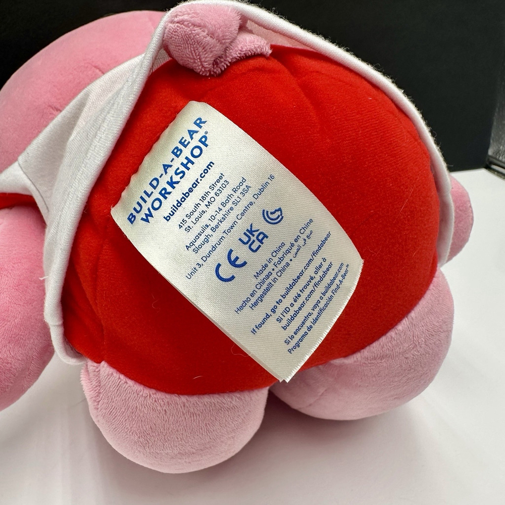 Build A Bear Holly Jolly Hello Kitty Pink Red 18" Plush Holiday Christmas Shirt - Picture 5 of 8